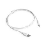 CABO 1.2 METROS LIGHTNING PARA USB  HARD CABLE BRANCO - IWILL 2074