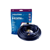 CABO HDMI 10M 2.0  4K - PONTA BANHADA A OURO AQUÁRIO