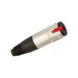 PLUG CONECTOR SANTO ANGELO P10 FEMEA COM TRAVA