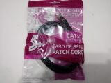CABO DE REDE PATCH CORD CAT5E 2.5 METROS  FURUKAWA SOHOPLUS PRETO