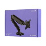 SUPORTE ARTICULADO DE MESA PARA 1 MONITOR MORSA 17 - 32 FORTREK C/ PISTAO A GAS FK 421S