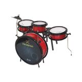 BATERIA INFANTIL ROCKSTAR LUEN VERMELHO