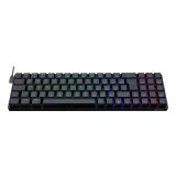 Teclado Mecanico Gamer Redragon Ashe Rgb Pro Preto Switch Marrom K626 B