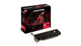 PLACA DE VIDEO POWERCOLOR RADEON RX550 LOW PROFILE, 4GB GDDR5, 128 BITS, AXRX 550 4GBD5-HLE DVI HDMI