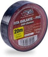FITA ISOLANTE PVC ANTI CHAMAS PRETA 20M FORCE LINE