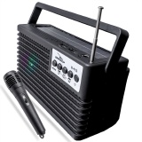 RADIO PORTATIL BLUETOOTH/FM/USB RGB COM FICROFONE  D-Y12