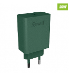 FONTE CARREGADOR CHARGE 20W VERDE IWILL TIPO C - 1925