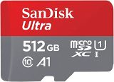 CARTAO DE MEMORIA MICRO SD 512GB SANDISK ULTRA CLASSE 10 150MBPS