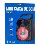 CAIXA DE SOM INOVA BLUETOOTH FM USB CARTAO RAD-8631