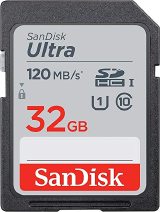 CARTAO DE MEMORIA SD 32GB SANDISK ULTRA SDHC 120MB/S