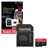 CARTÃO DE MEMORIA MICRO SD 32GB SANDISK CLASSE 10 EXTREME PRO 100 MB/S