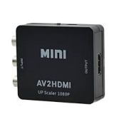 MINI CONVERSOR RCA F X HDMI F ( ENTRA AV-SAI HDMI) AV2HDMI