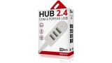 HUB USB 2.4 3 PORTAS MBTECH MB84350