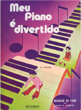 METODO PARTITURA PARA TECLADO MEU PIANO É DIVERTIDO - VOL. II RB- 0086