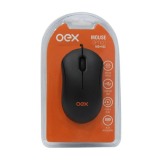 MOUSE USB COM FIO OEX MS103 PRETO