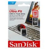PEN DRIVE 16GB SANDISK NANO ULTRA FIT USB 3.1 130MB/S