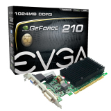 PLACA DE VIDEO 1GB EVGA GT210 64 BITS DDR3  PCIE P3 1313 KR