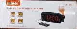 RADIO RELOGIO DESPERTADOR USB/FM PROJETOR LELONG LE 672