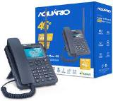 TELEFONE CELULAR RURAL DE MESA AQUÁRIO 4G DUAL CHIP CA-42S 4G